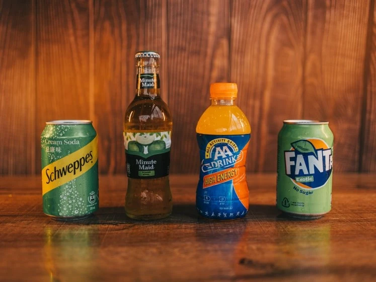 AA-Drink / Appelsap / Fanta / Cream Soda