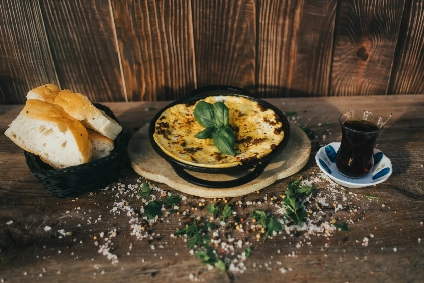 Kıymalı omlet