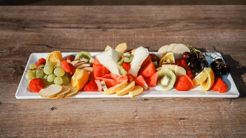 Fruitschaal voor 2 personen