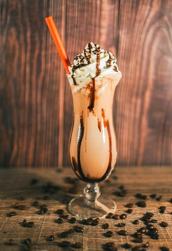 Ice chocolate coffee