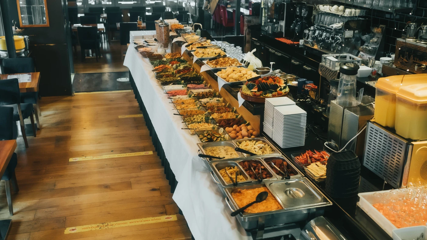 Açık büfe / Open buffet