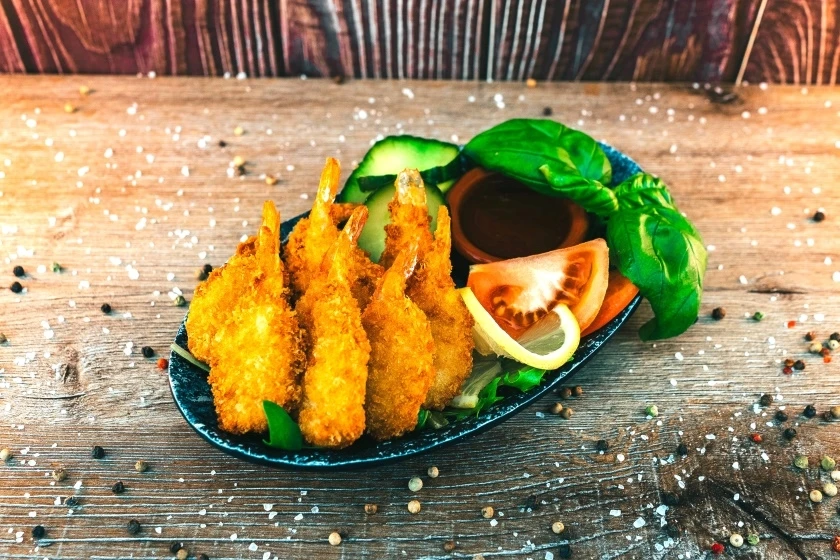 Karides kızartması