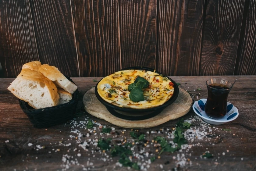 Sebzeli omlet