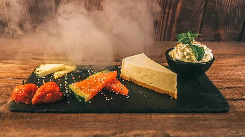 Plain cheesecake