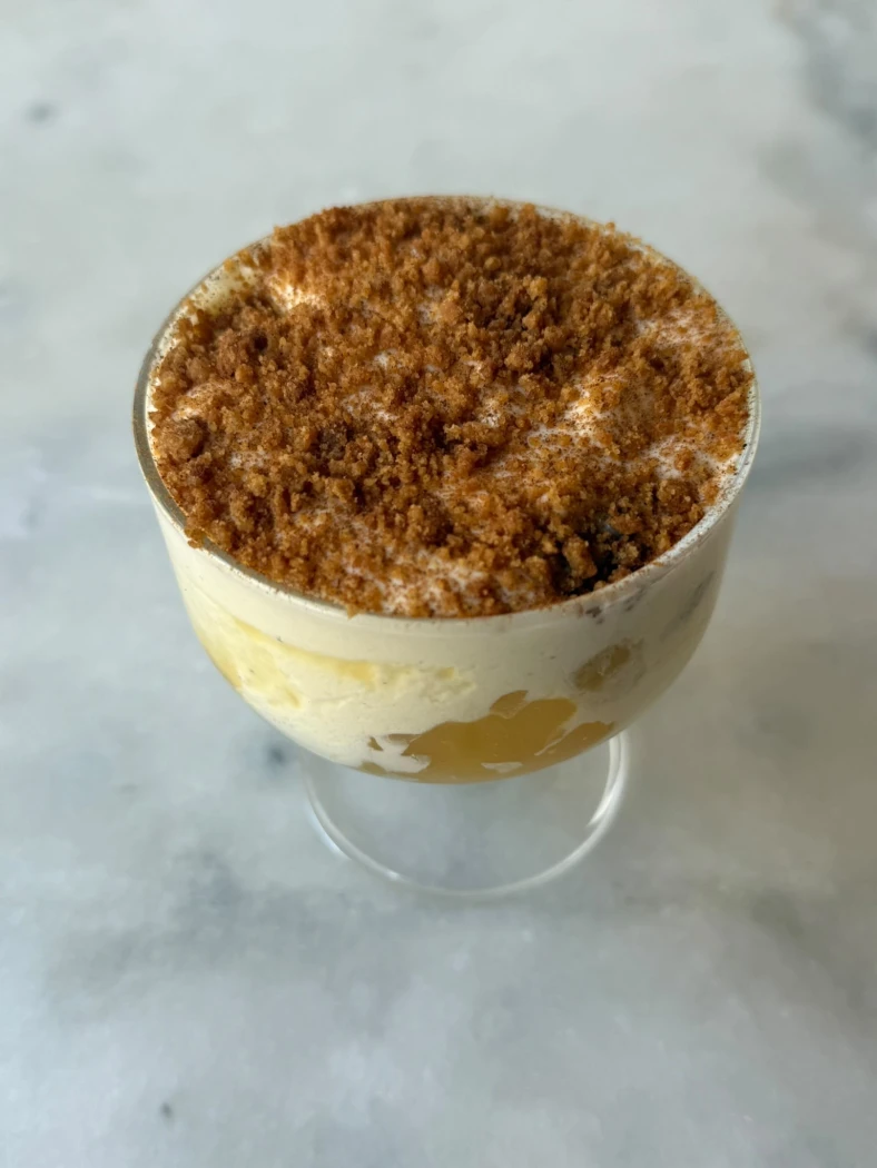 Caramel apple soft cake 