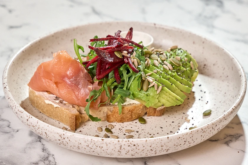 Smoked Salmon Sandwich