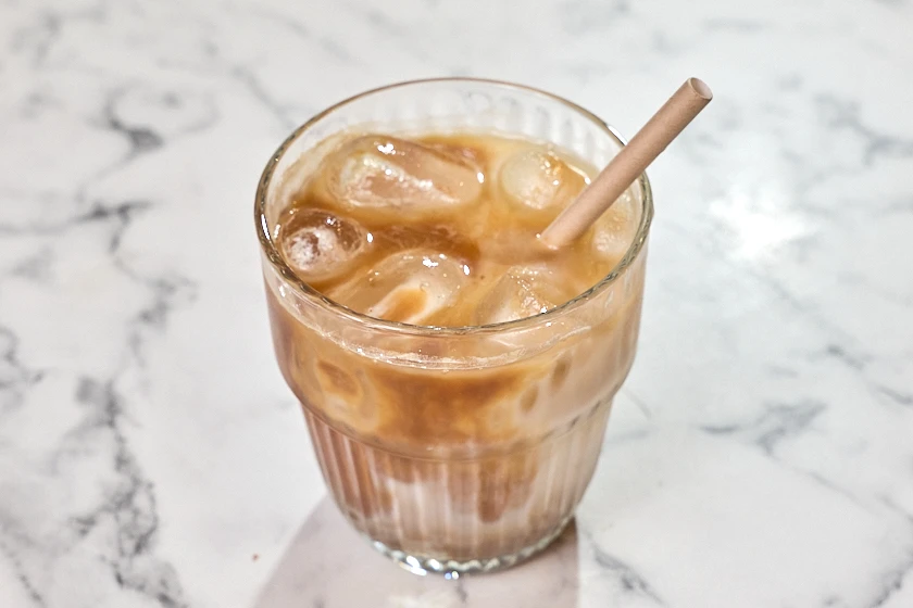 Coconut Vanilla ICEd latte