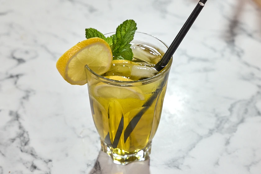 Homemade Ice Tea Green Tea