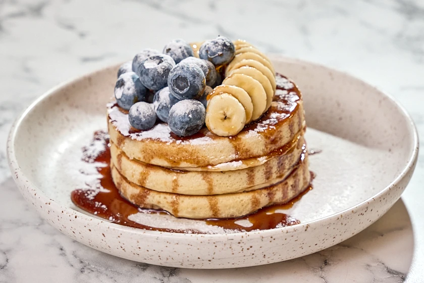 Pancake banana&blueberry