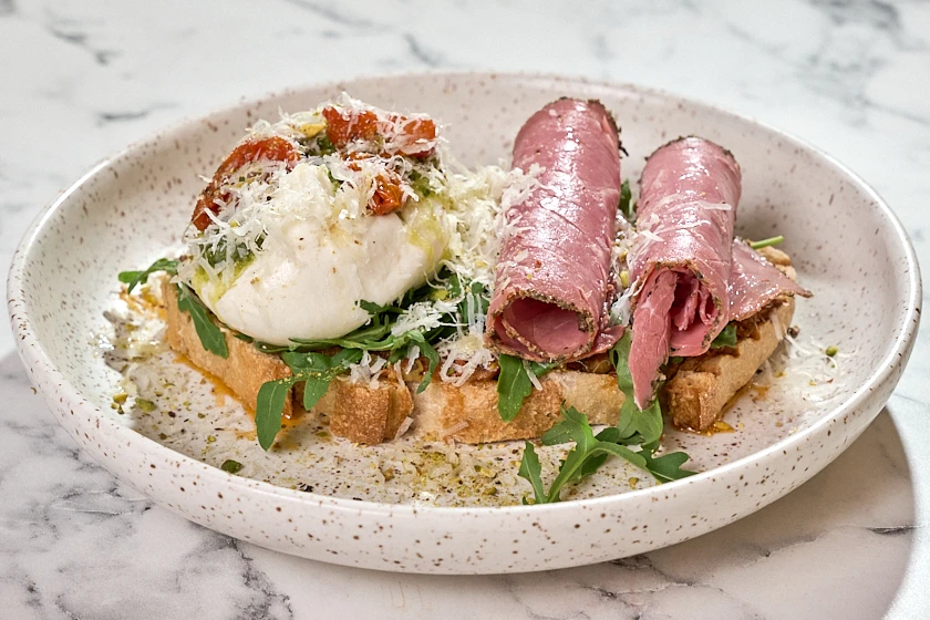 Burrata & Pastrami