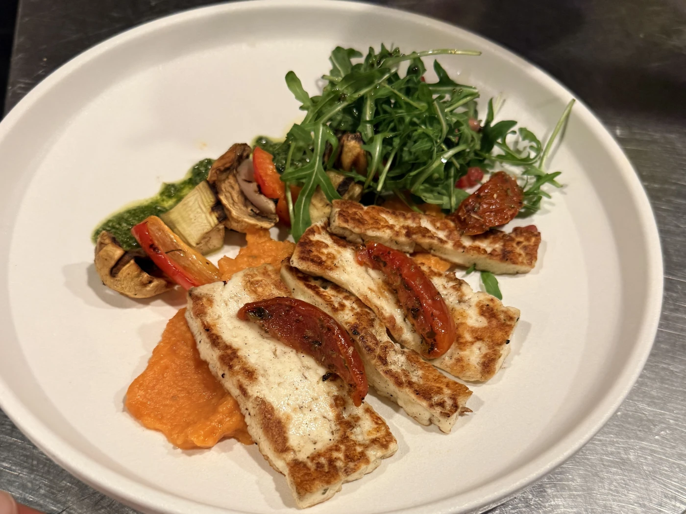 Halloumi steak
