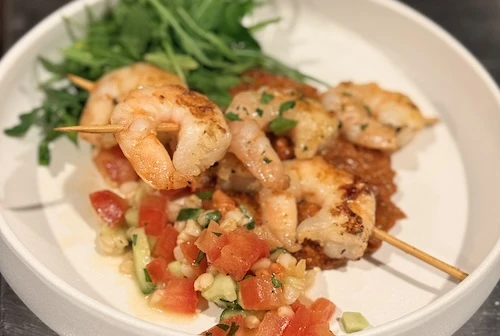 Gamberi alla grill